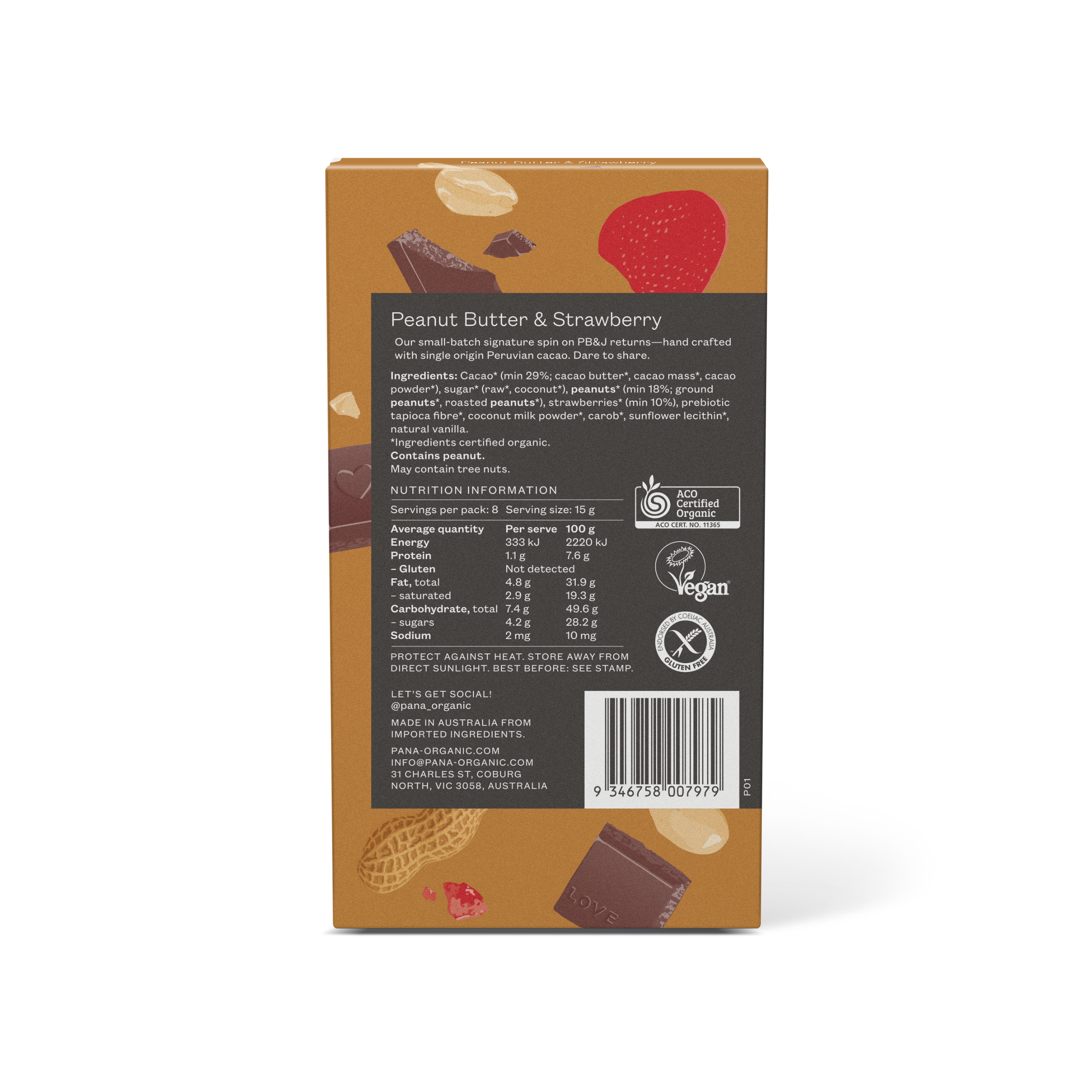Peanut Butter & Strawberry Mylk Chocolate | Limited Edition