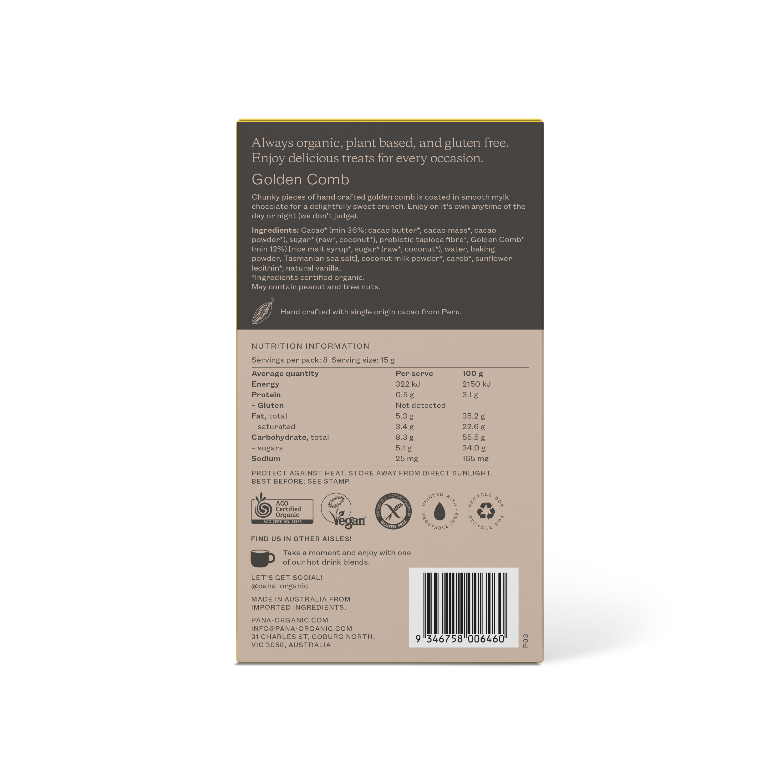 Golden Comb Mylk Chocolate