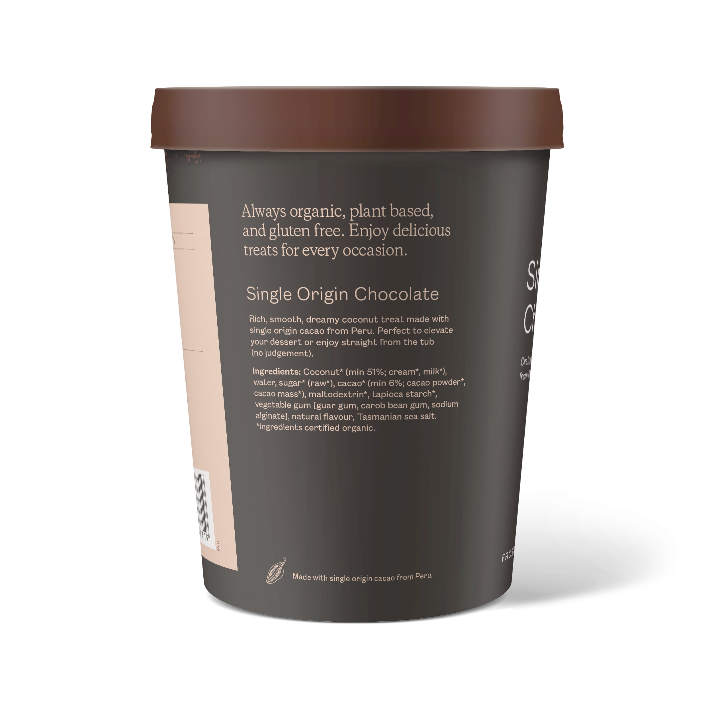 Single Origin Chocolate Frozen Treat