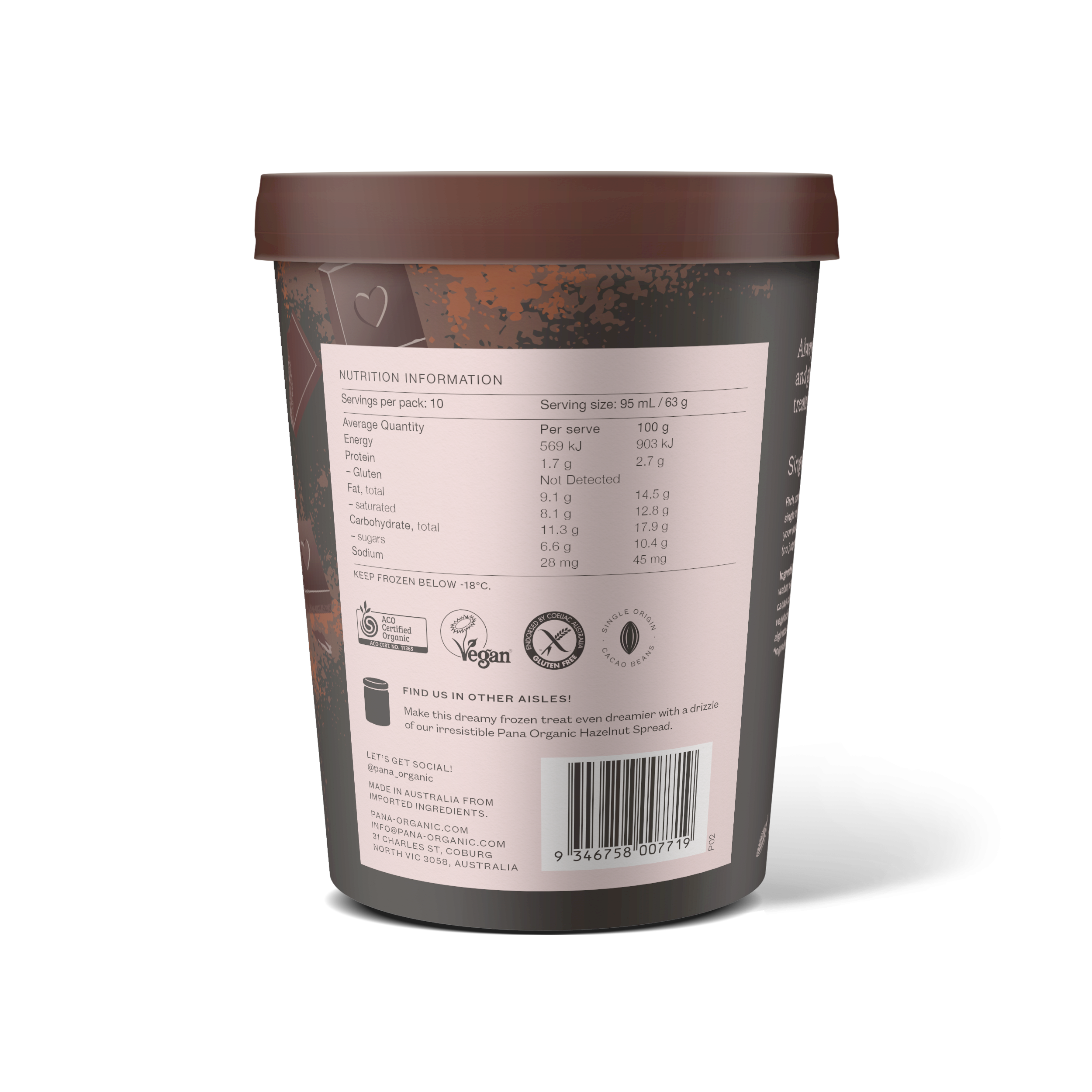 Single Origin Chocolate Frozen Treat
