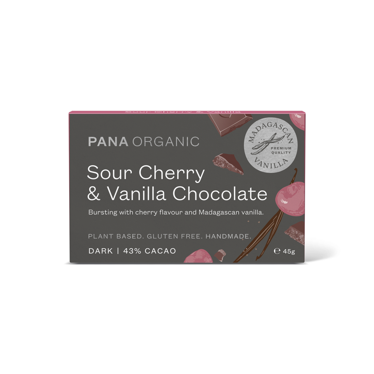 Sour Cherry & Madagascan Vanilla Chocolate
