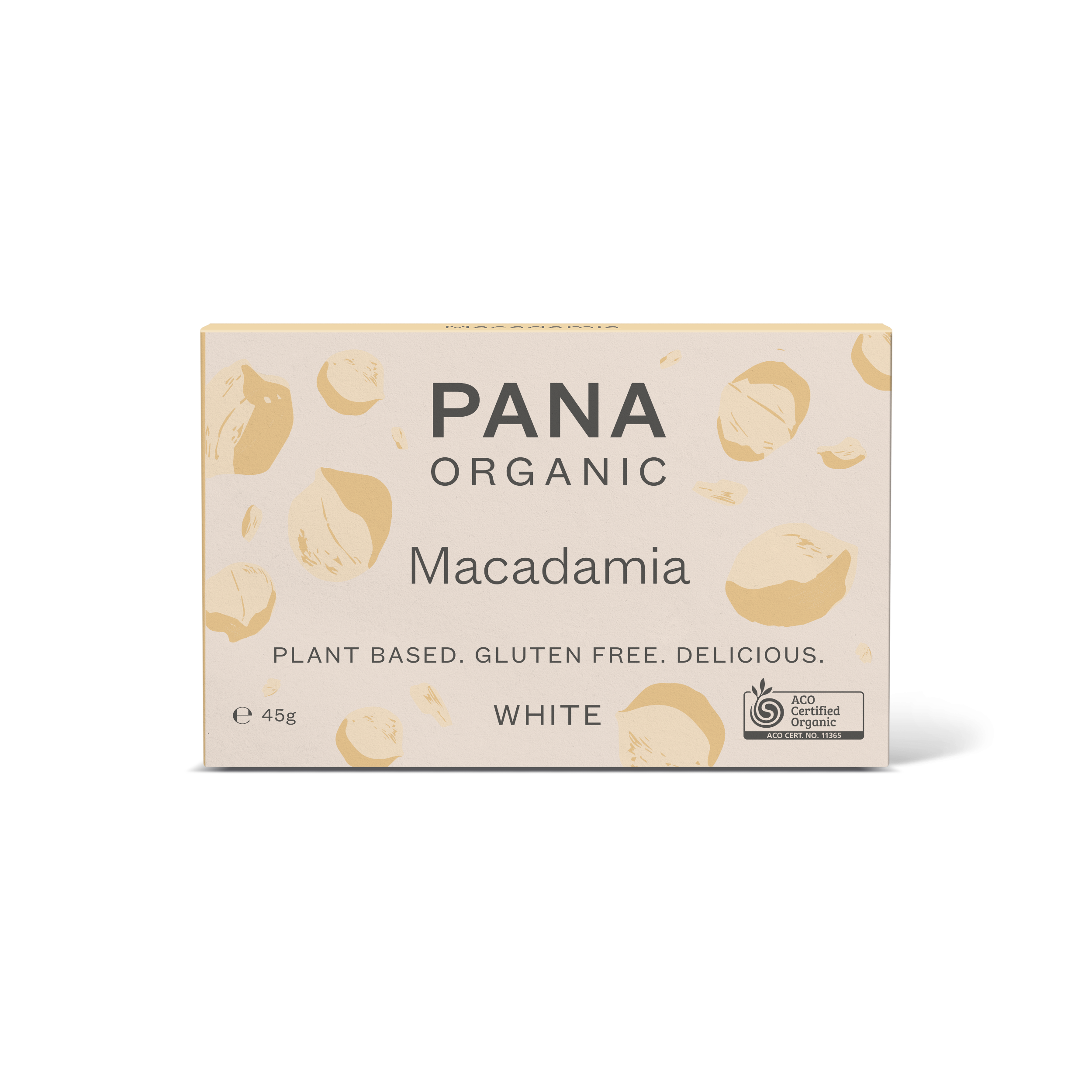 Macadamia White Chocolate 45g