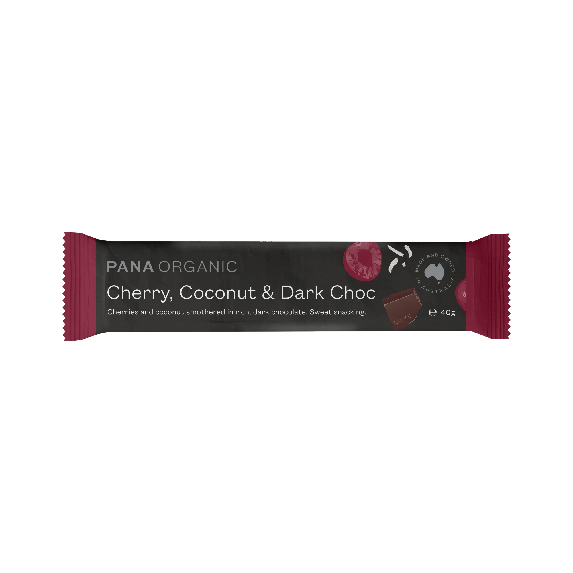 Cherry, Coconut & Dark Chocolate Bar