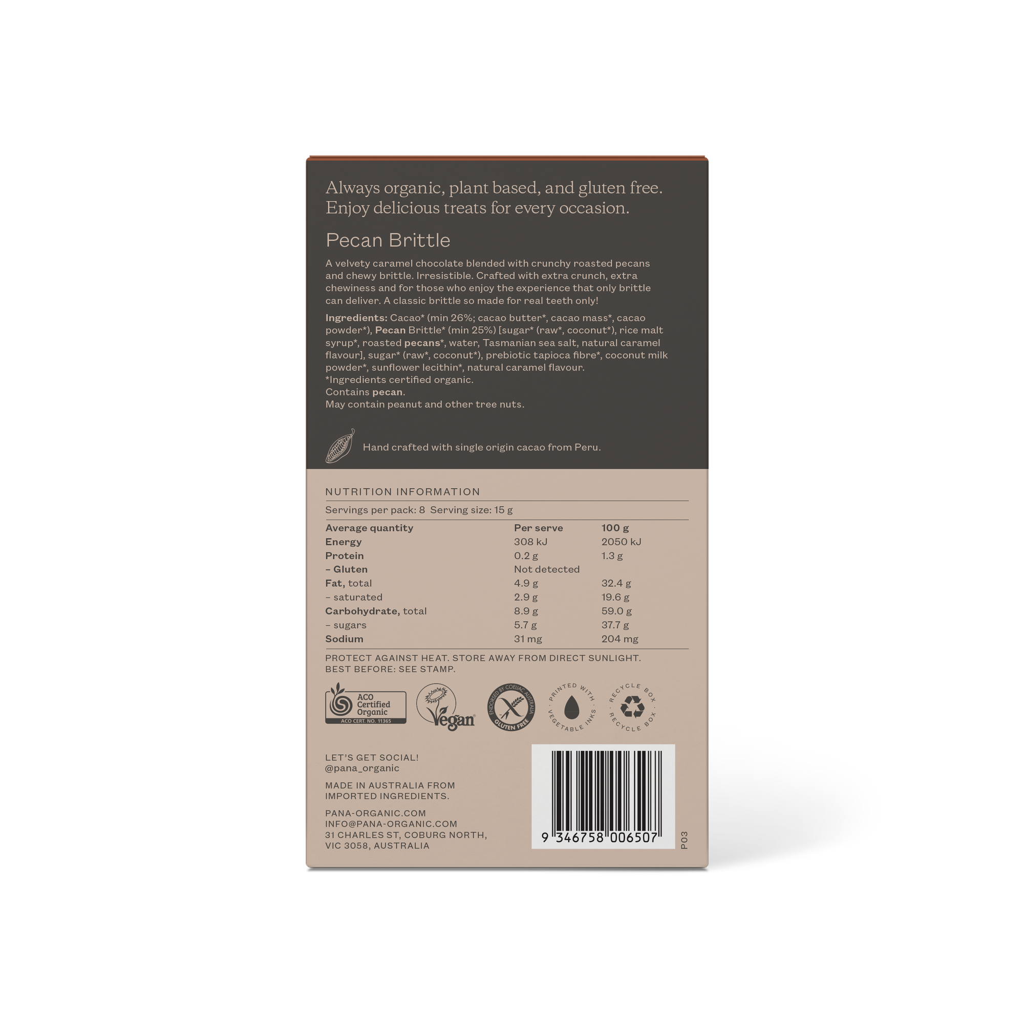 Pecan Brittle Chocolate