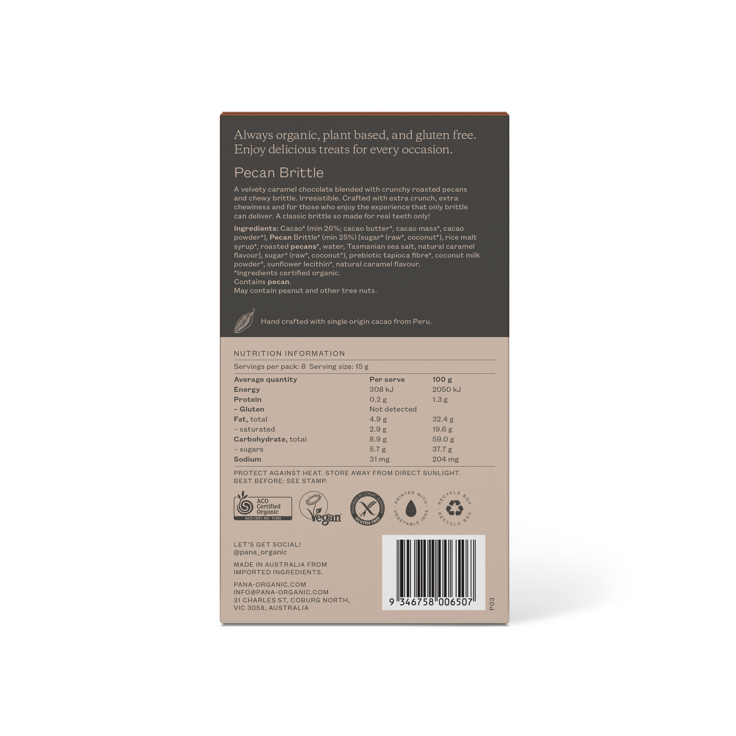 Pecan Brittle Chocolate