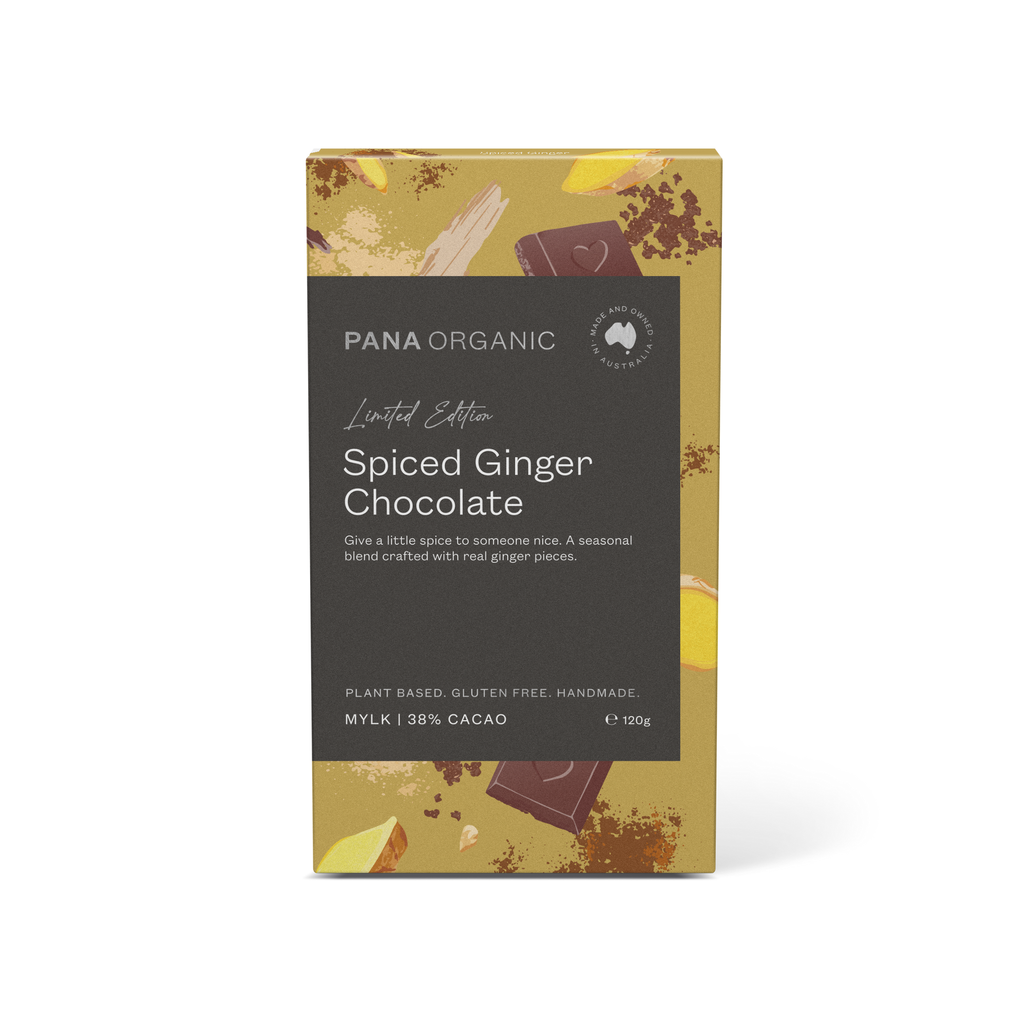 Spiced Ginger Chocolate Block – Limited Edition