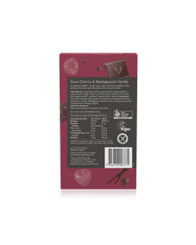 Sour Cherry & Madagascan Vanilla Chocolate Block - Limited Edition