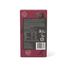 Sour Cherry & Madagascan Vanilla Chocolate Block - Limited Edition