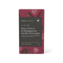 Sour Cherry & Madagascan Vanilla Chocolate Block - Limited Edition