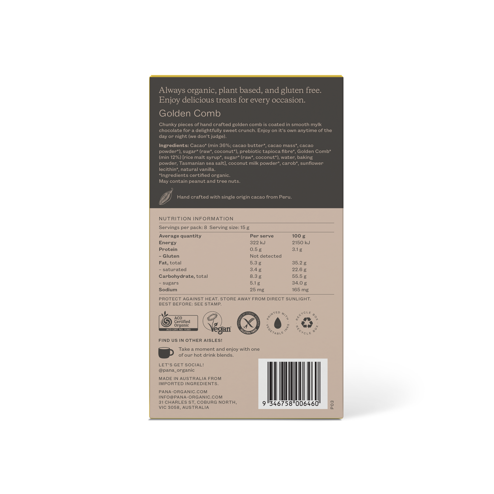 Golden Comb Mylk Chocolate