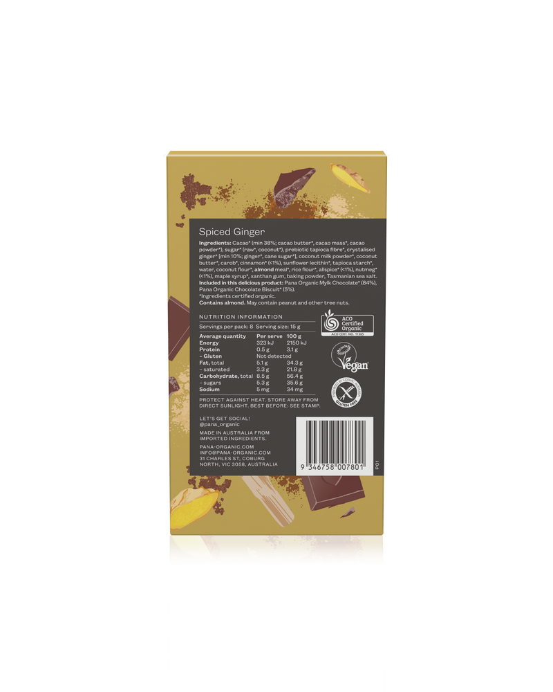 Spiced Ginger Chocolate Block – Limited Edition