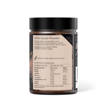 100% Pure Cacao Powder - 220g Jar