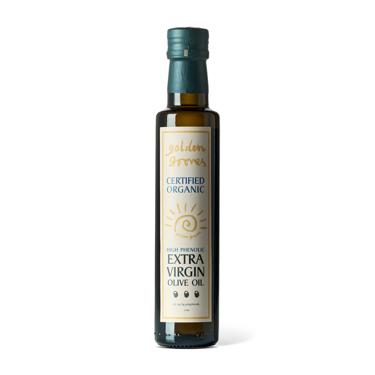 250ml Golden Groves Organic Extra Virgin Olive Oil