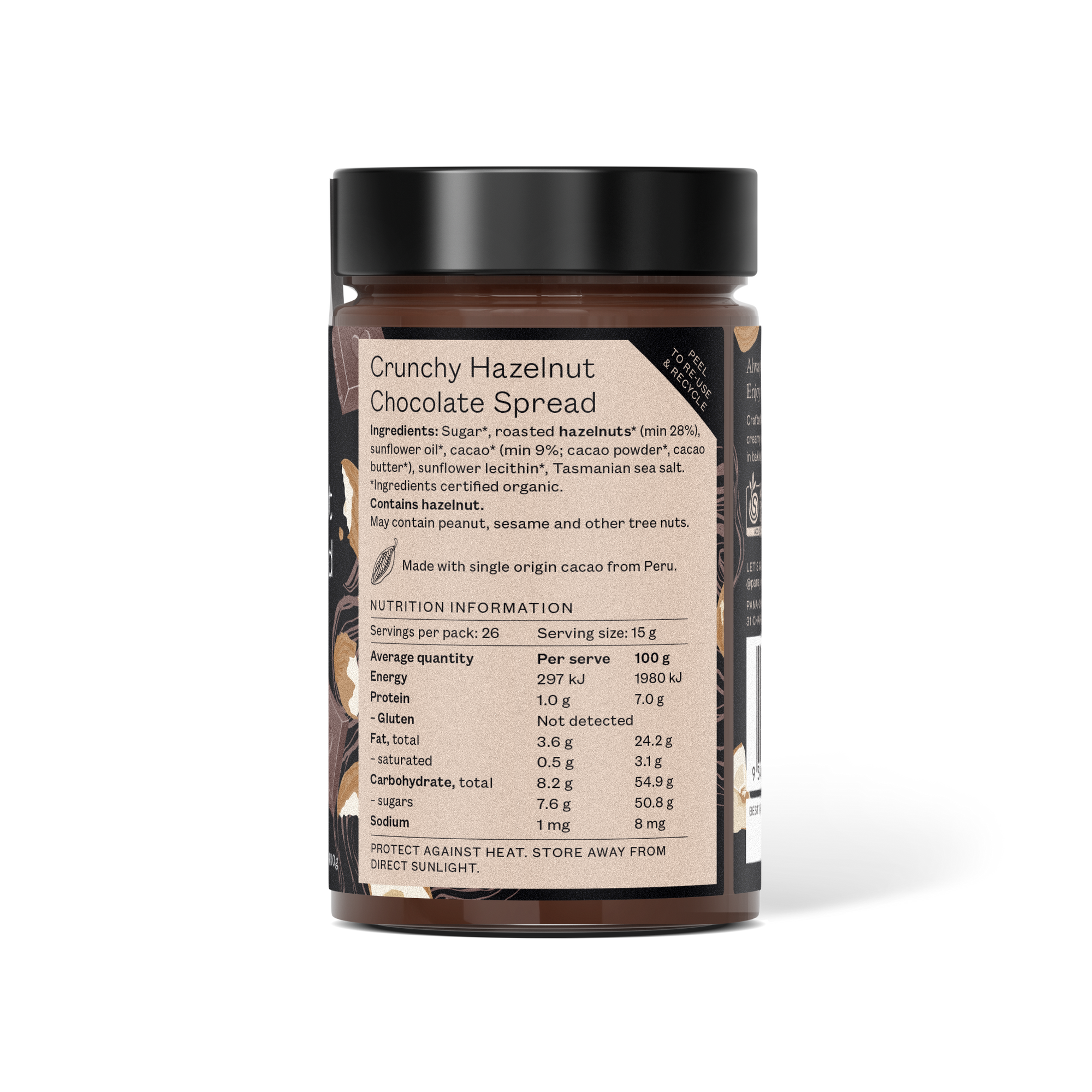 Crunchy Hazelnut Chocolate Spread