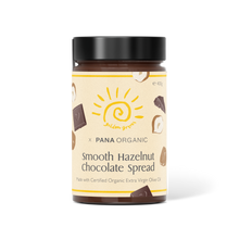 Golden Groves x Pana Organic Smooth Hazelnut Chocolate Spread