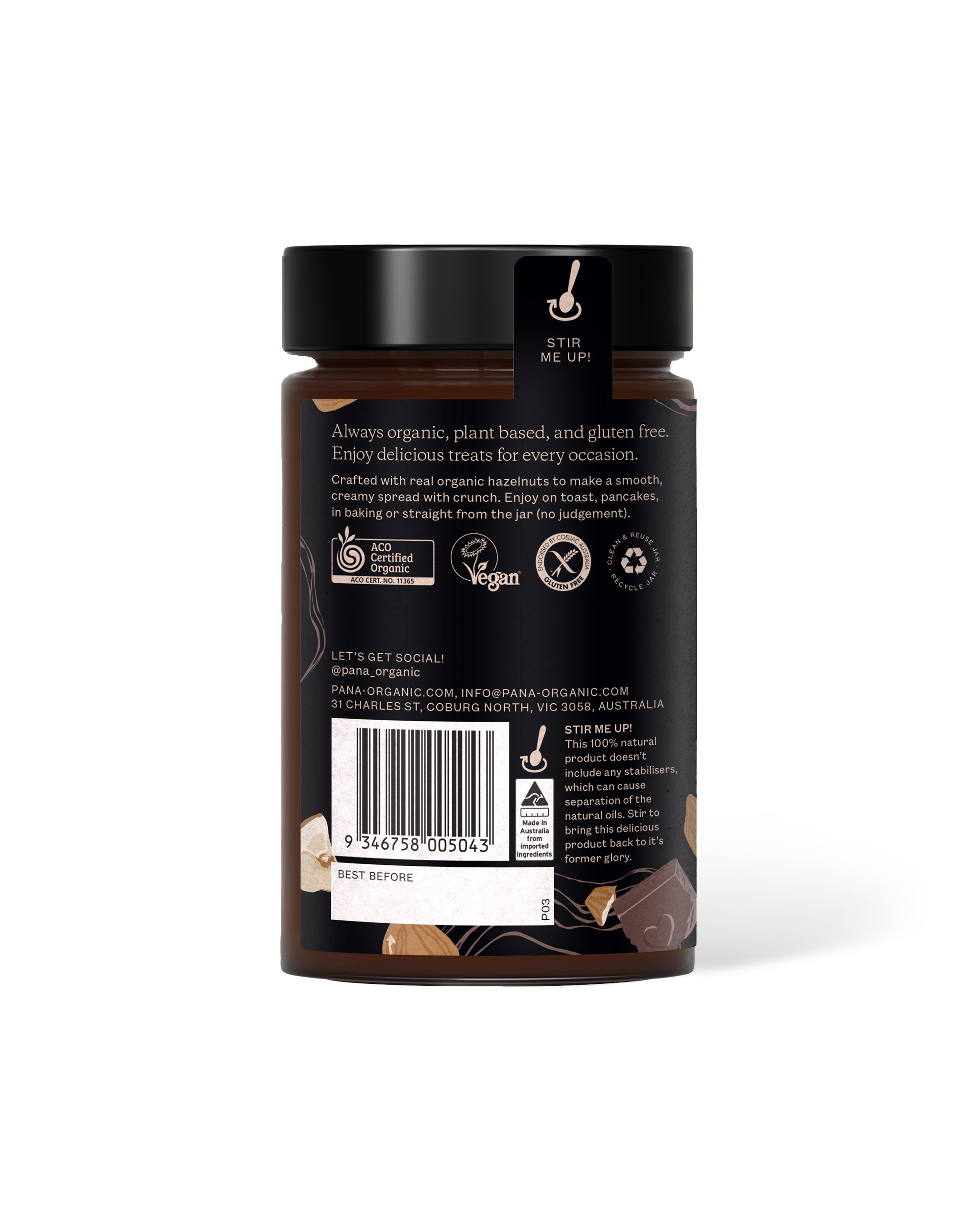 Crunchy Hazelnut Chocolate Spread