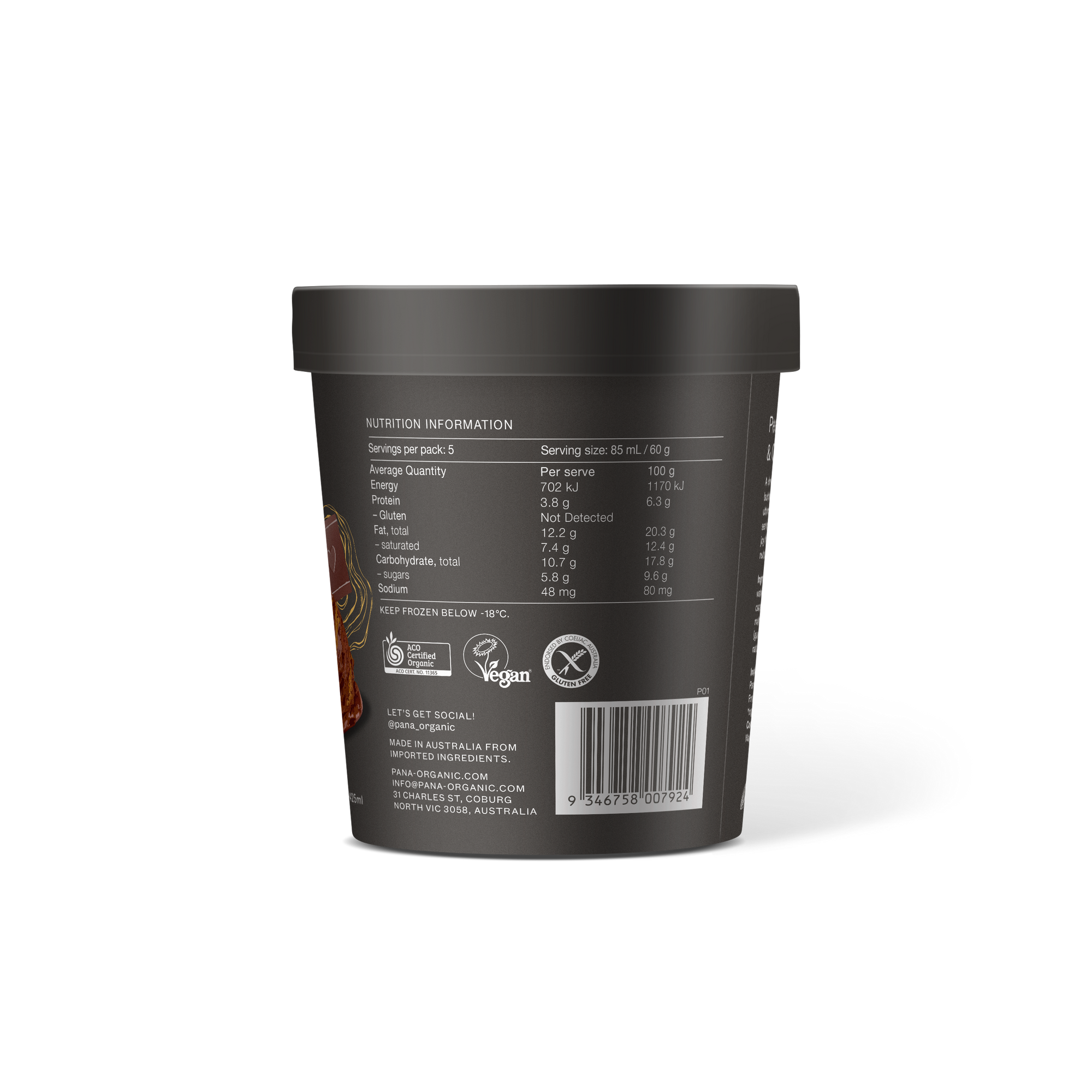 Peanut Butter & Chocolate Frozen Treat - NEW