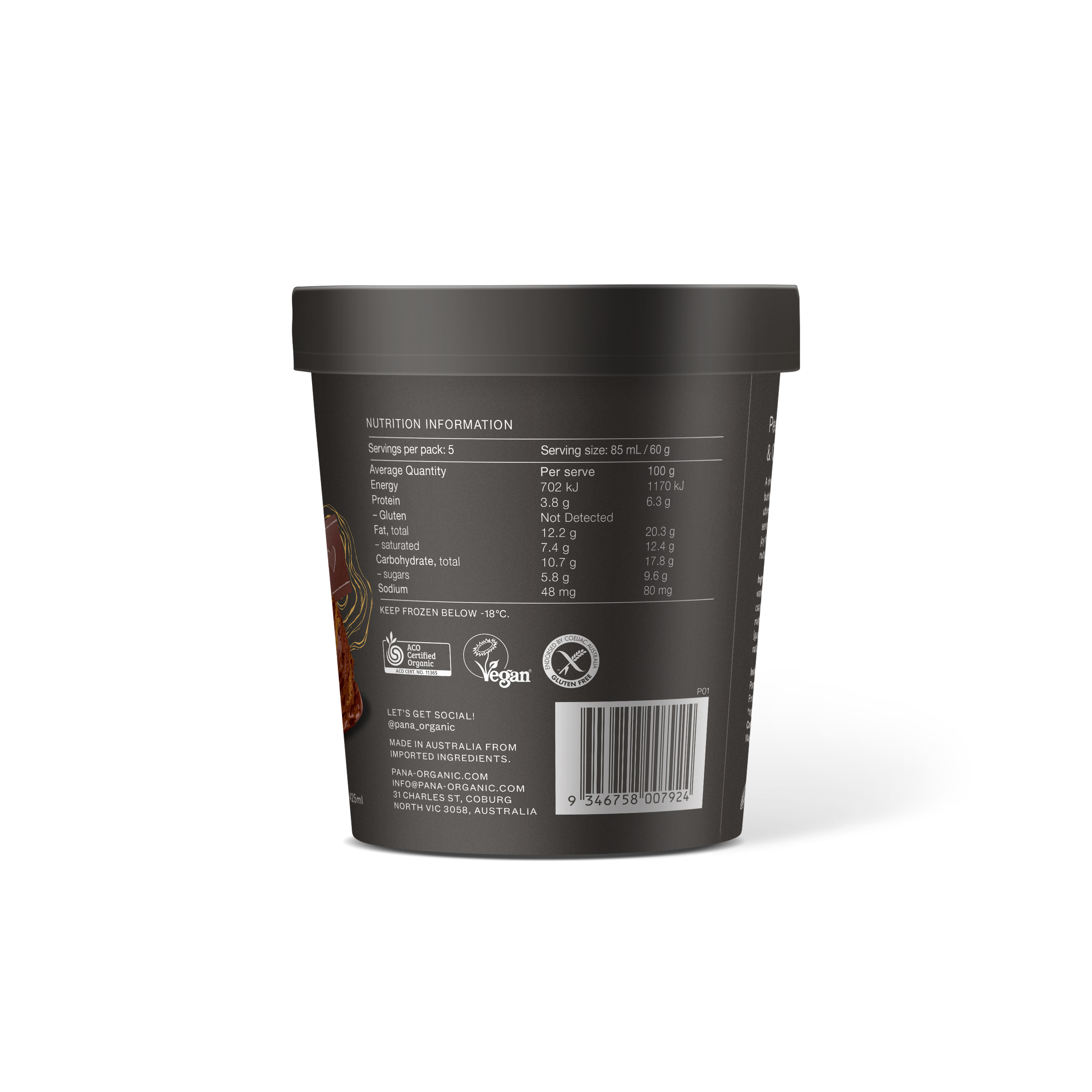 Peanut Butter & Chocolate Frozen Treat - NEW