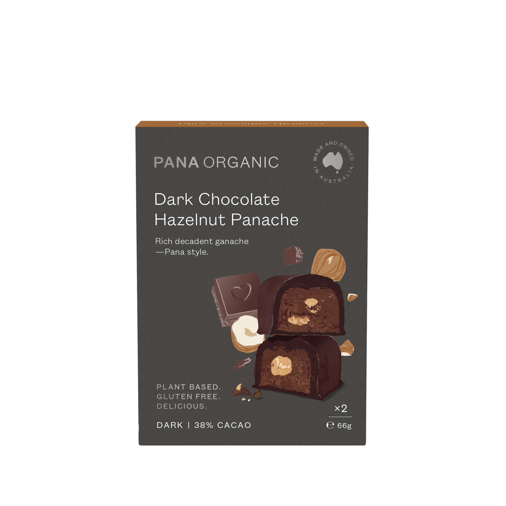 Dark Chocolate Hazelnut Panache - New