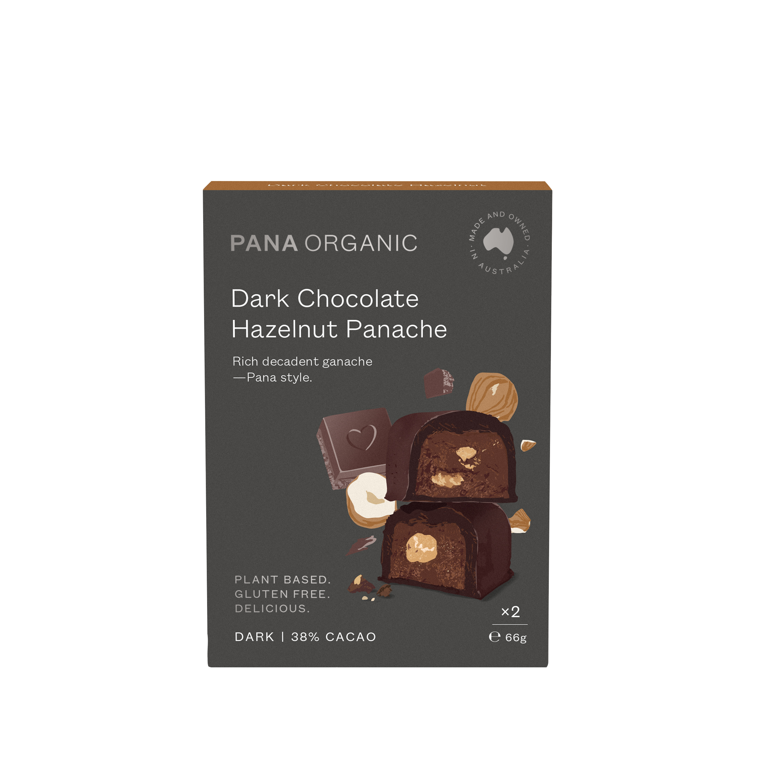 Dark Chocolate Hazelnut Panache - New