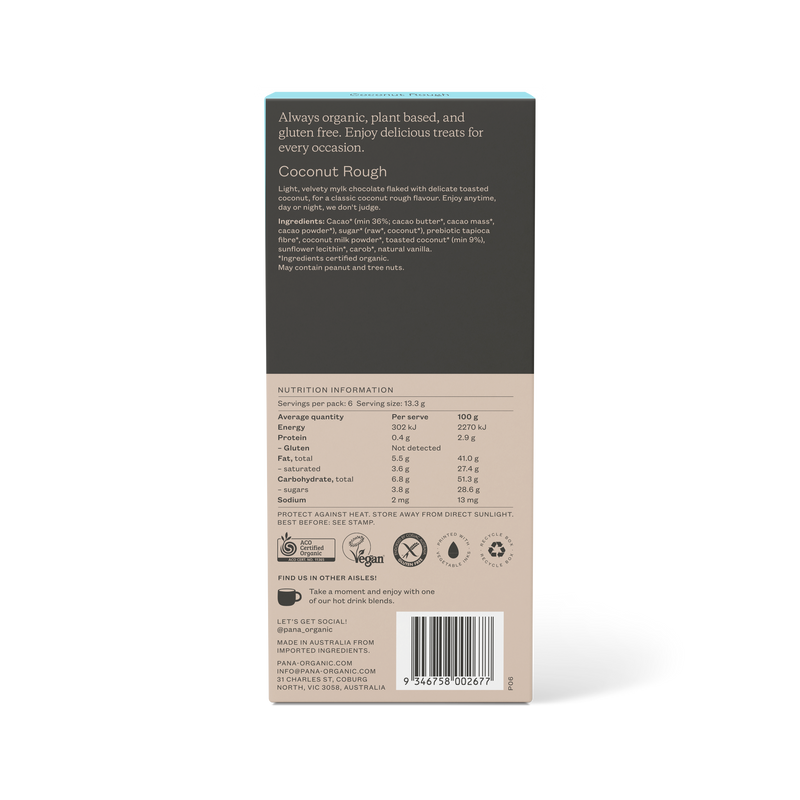 Coconut Rough Chocolate