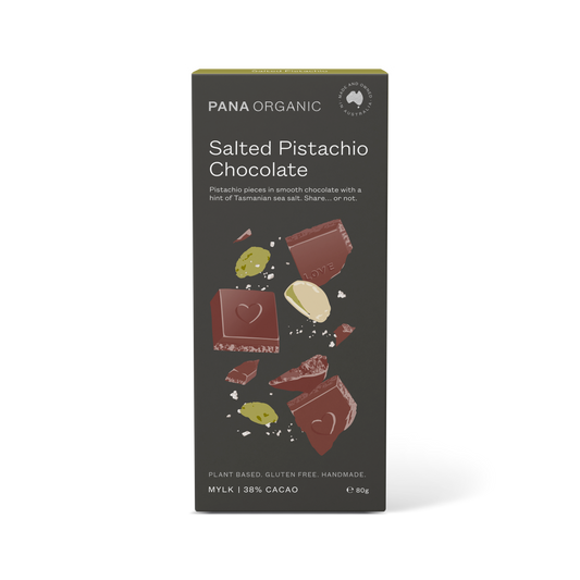 80g Salted Pistachio Mylk Chocolate
