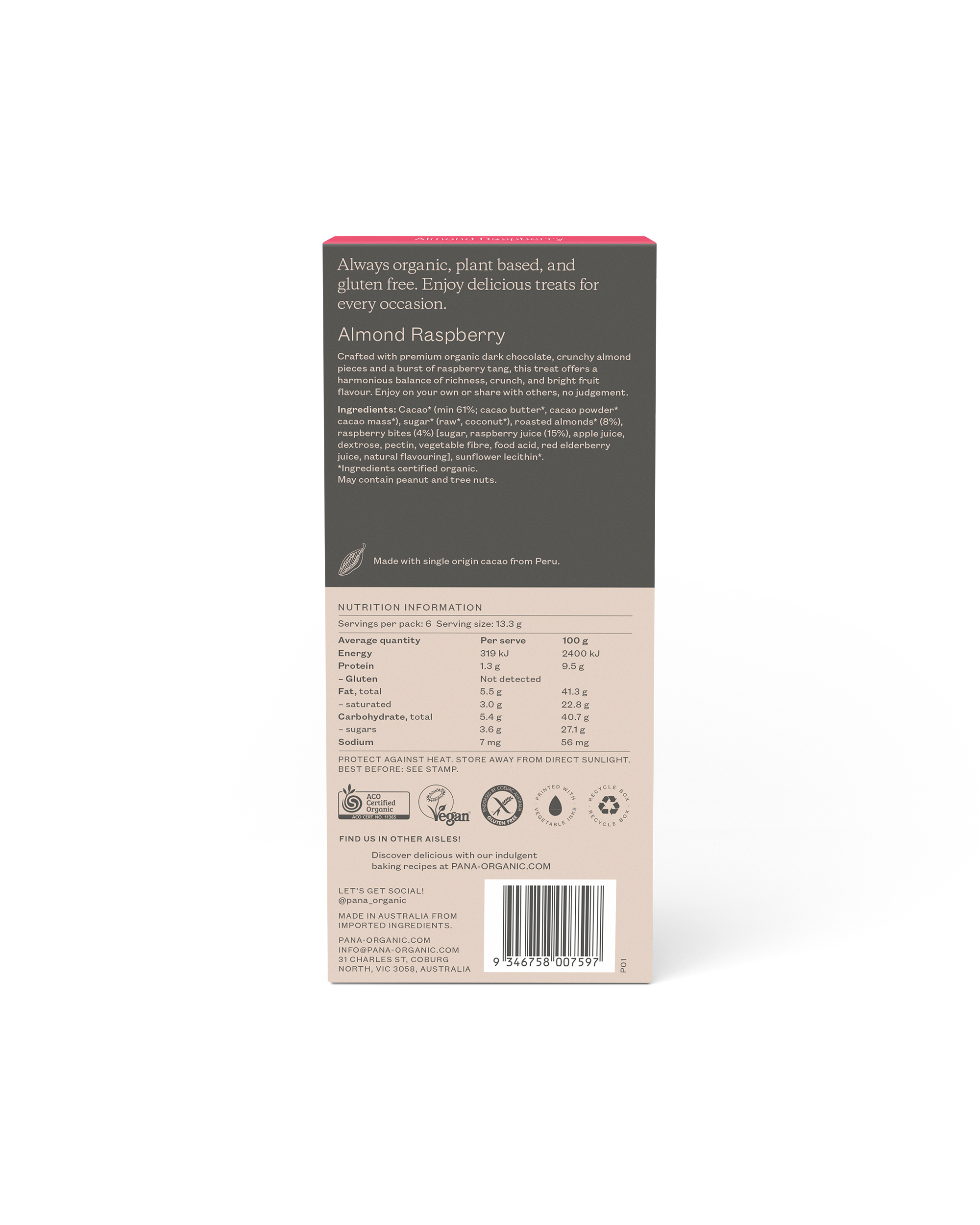 Almond Raspberry Chocolate - NEW