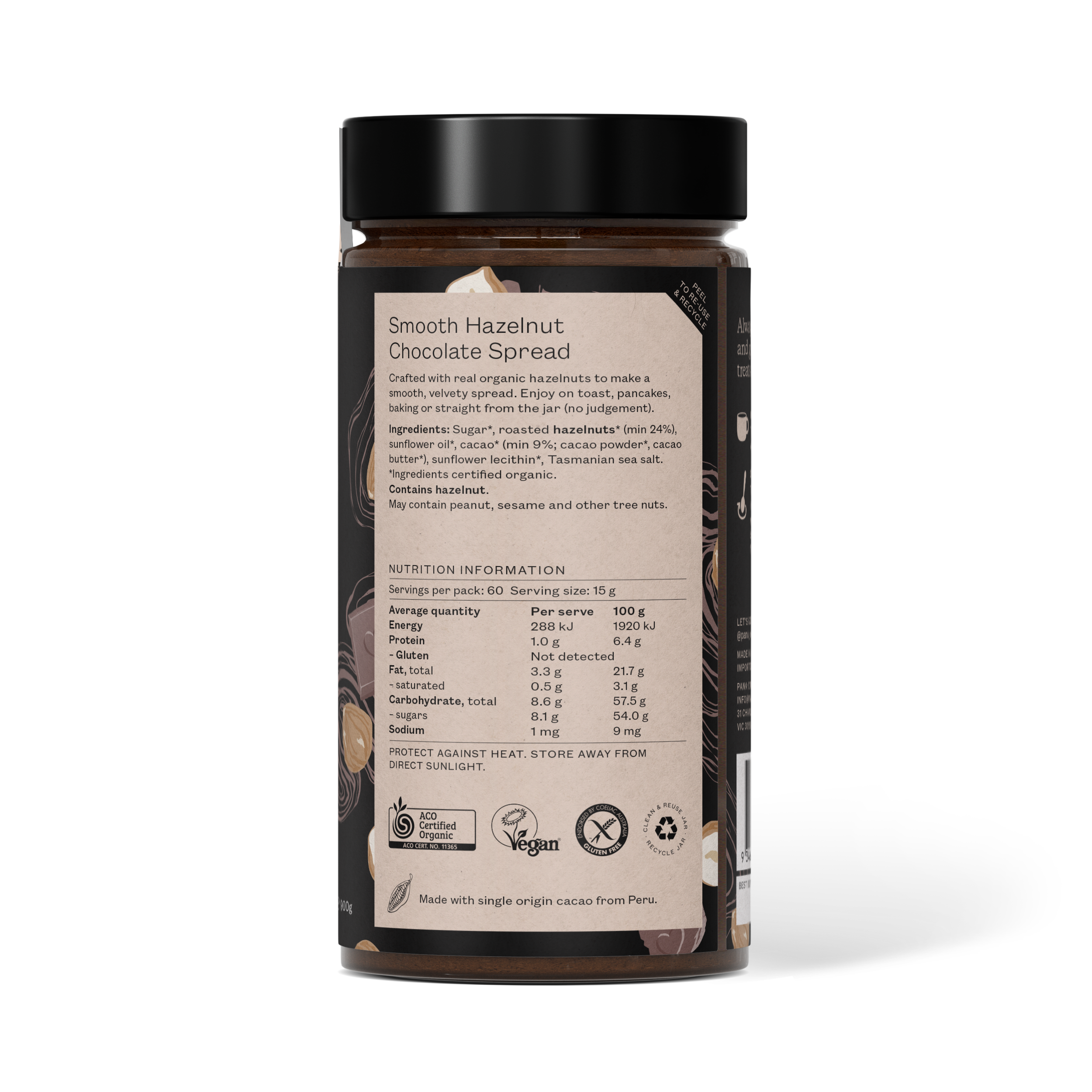 Large Chocolate Hazelnut Smooth Spread