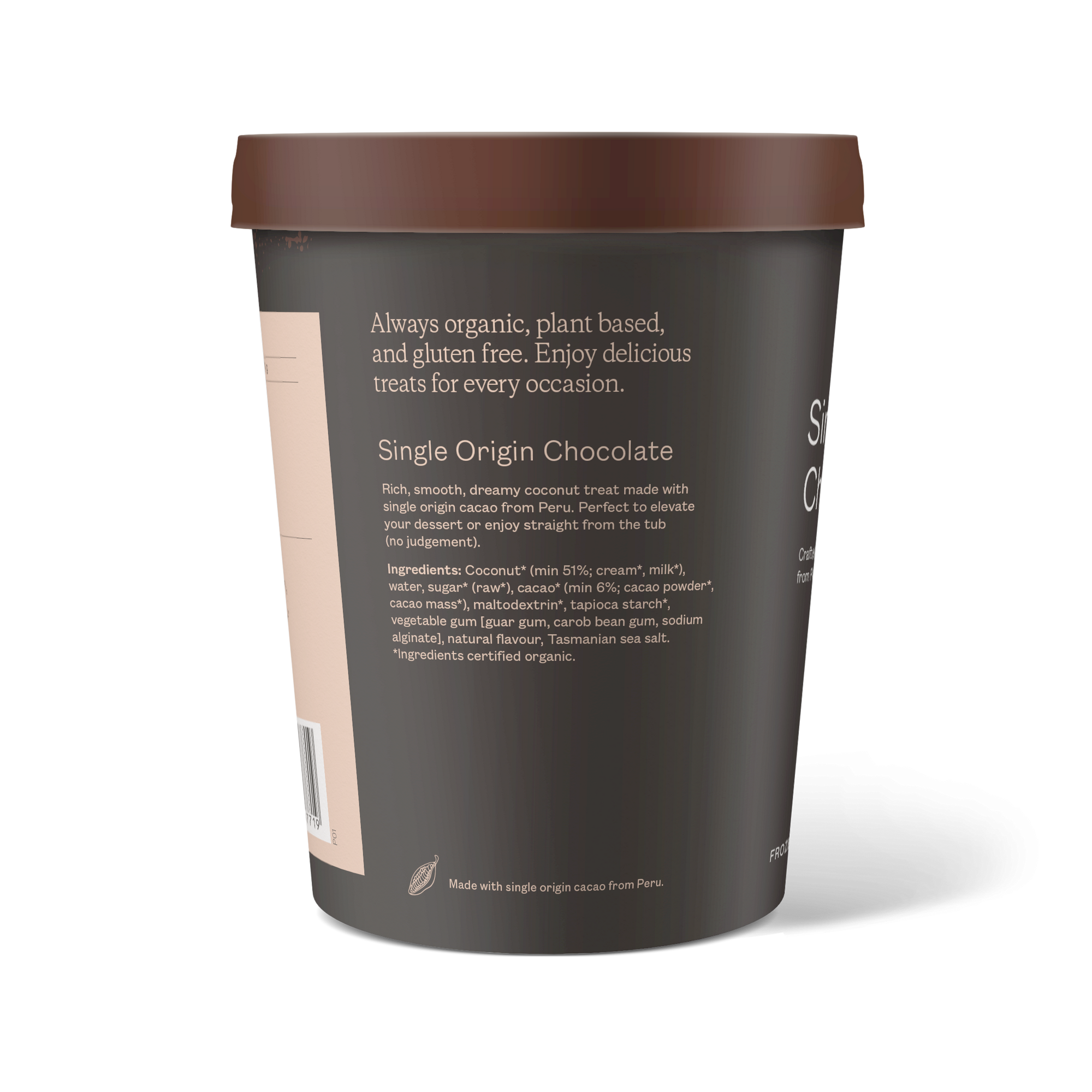 Single Origin Chocolate Frozen Treat