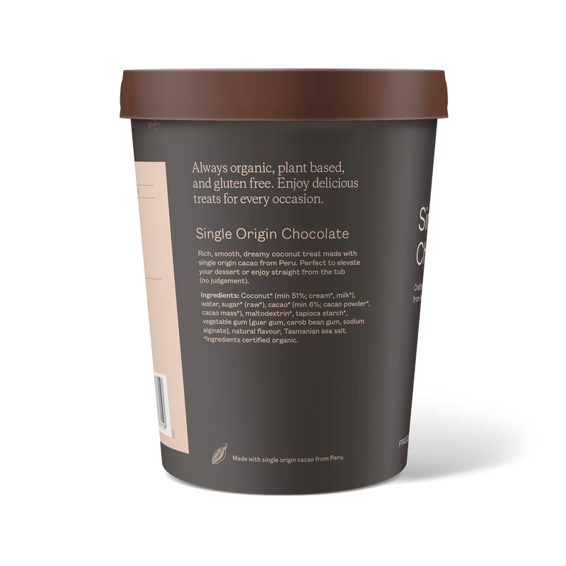 Single Origin Chocolate Frozen Treat