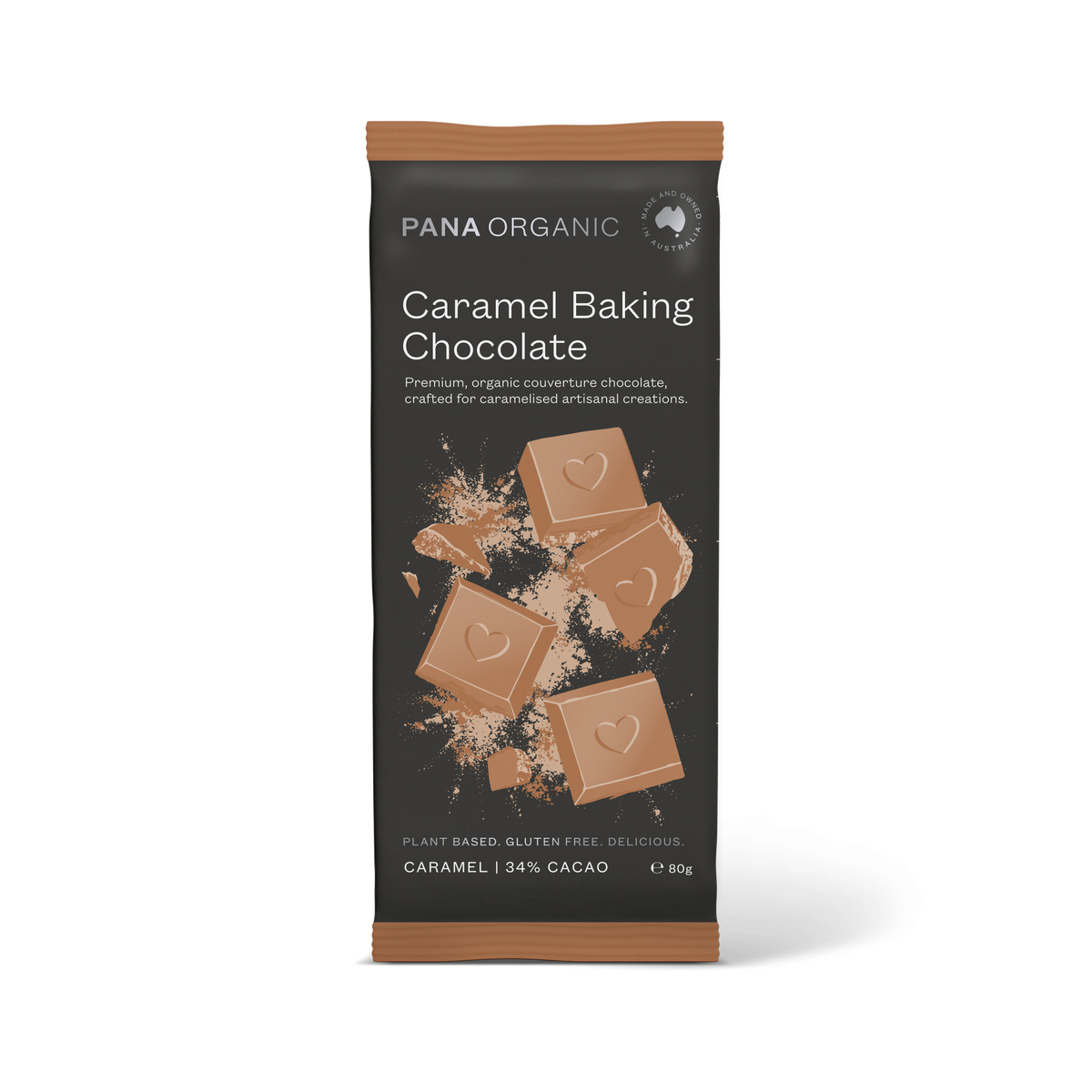 Caramel Baking Couverture Chocolate