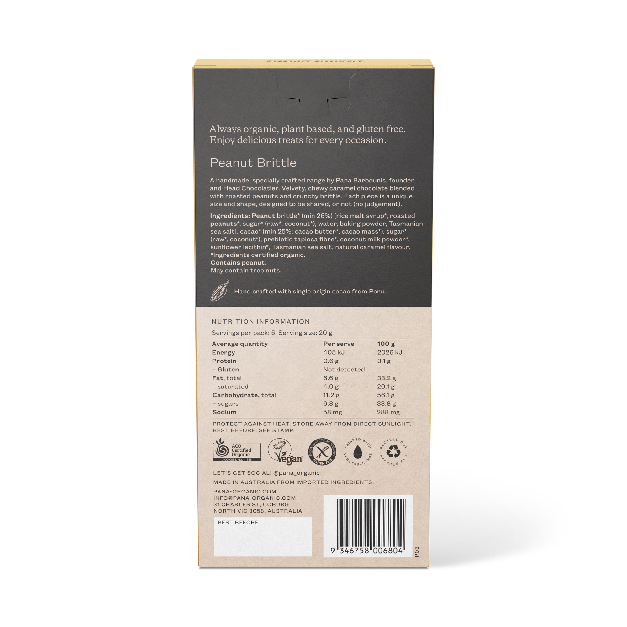 Peanut Brittle Thins