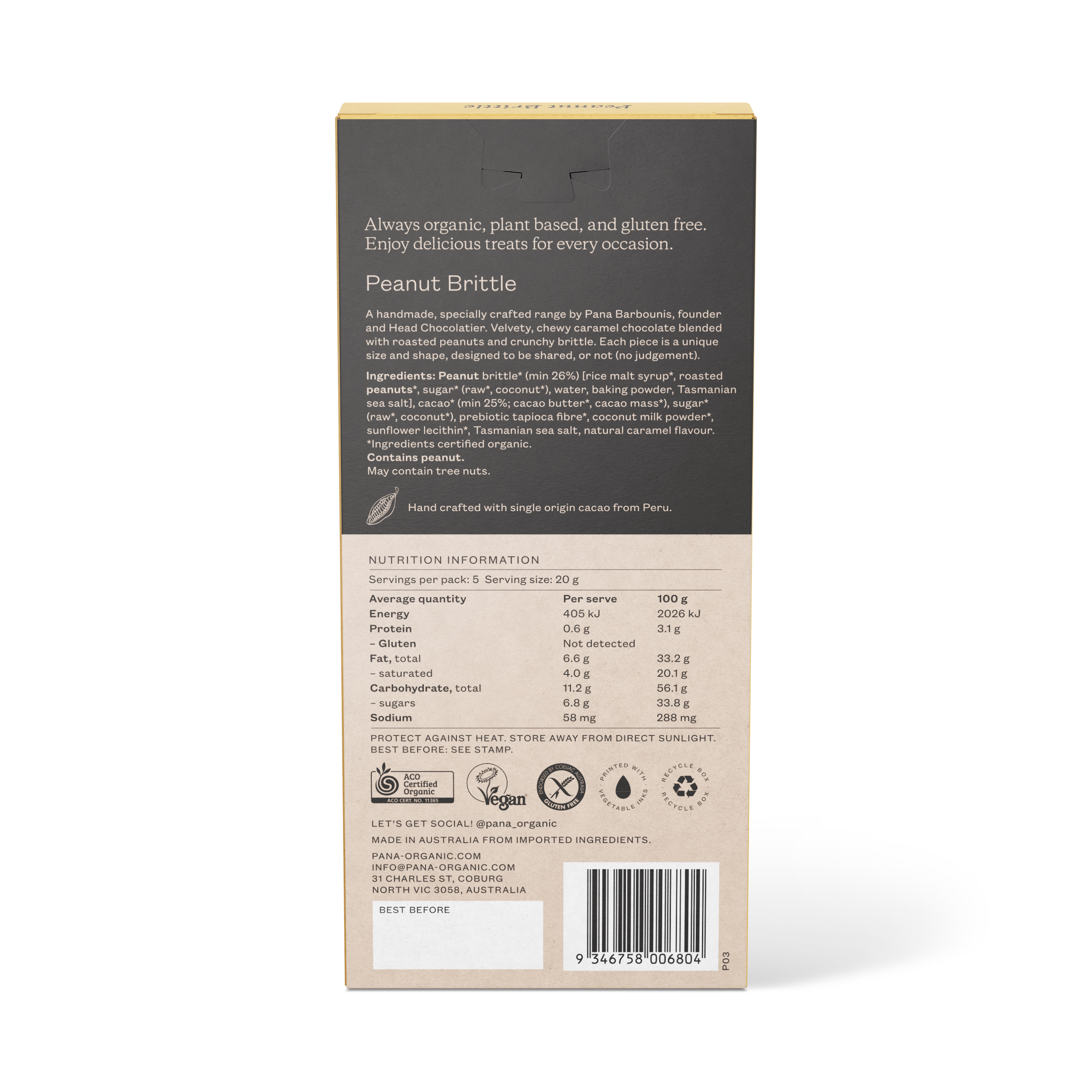 Peanut Brittle Thins