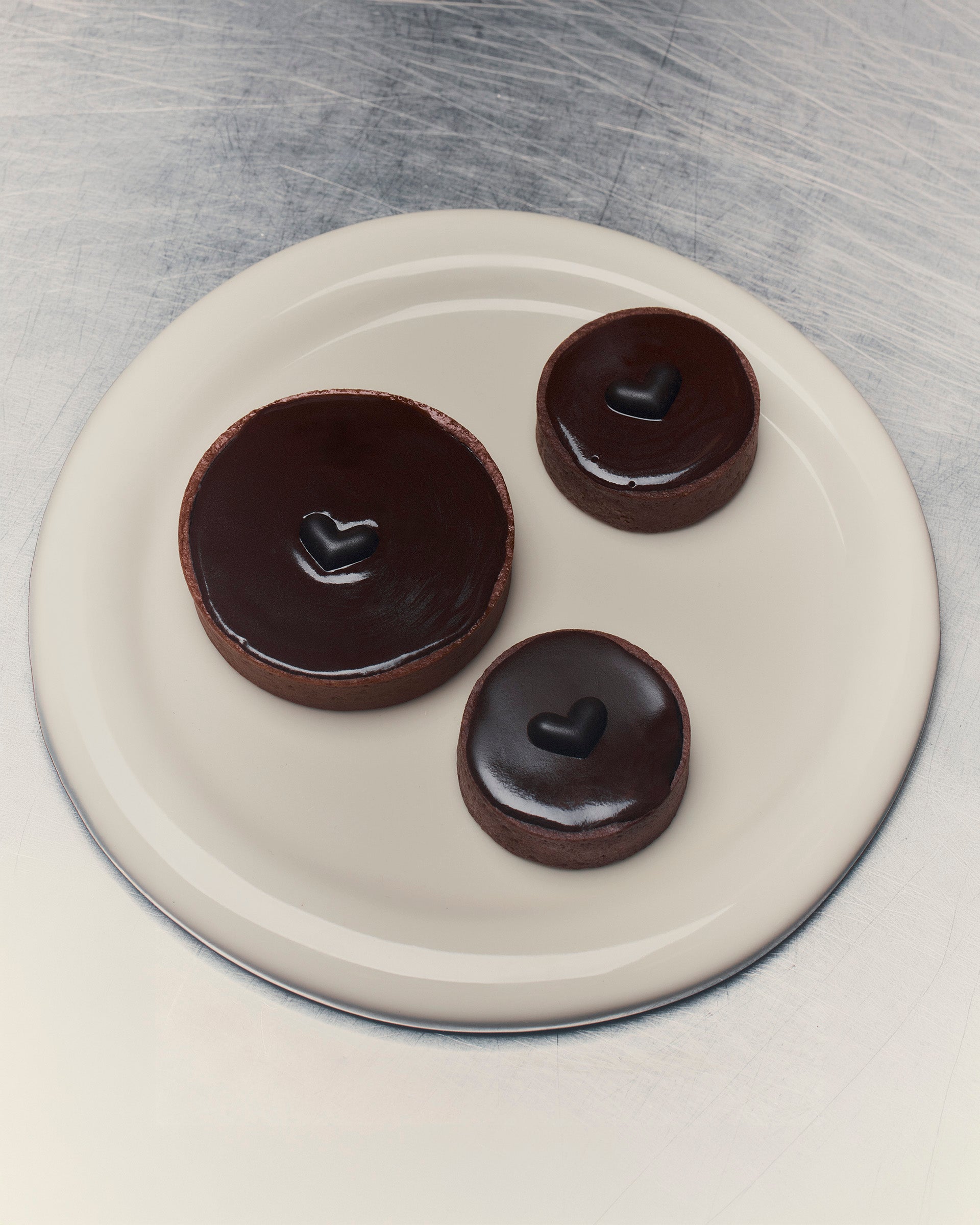 Dark Chocolate Hearts