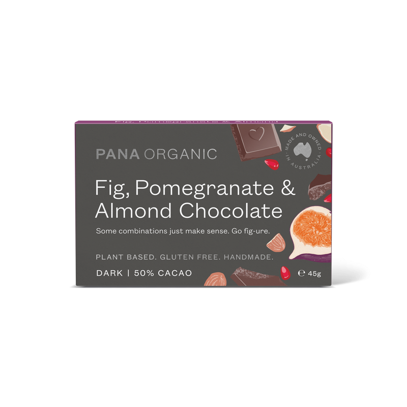Fig, Pomegranate & Almond Chocolate