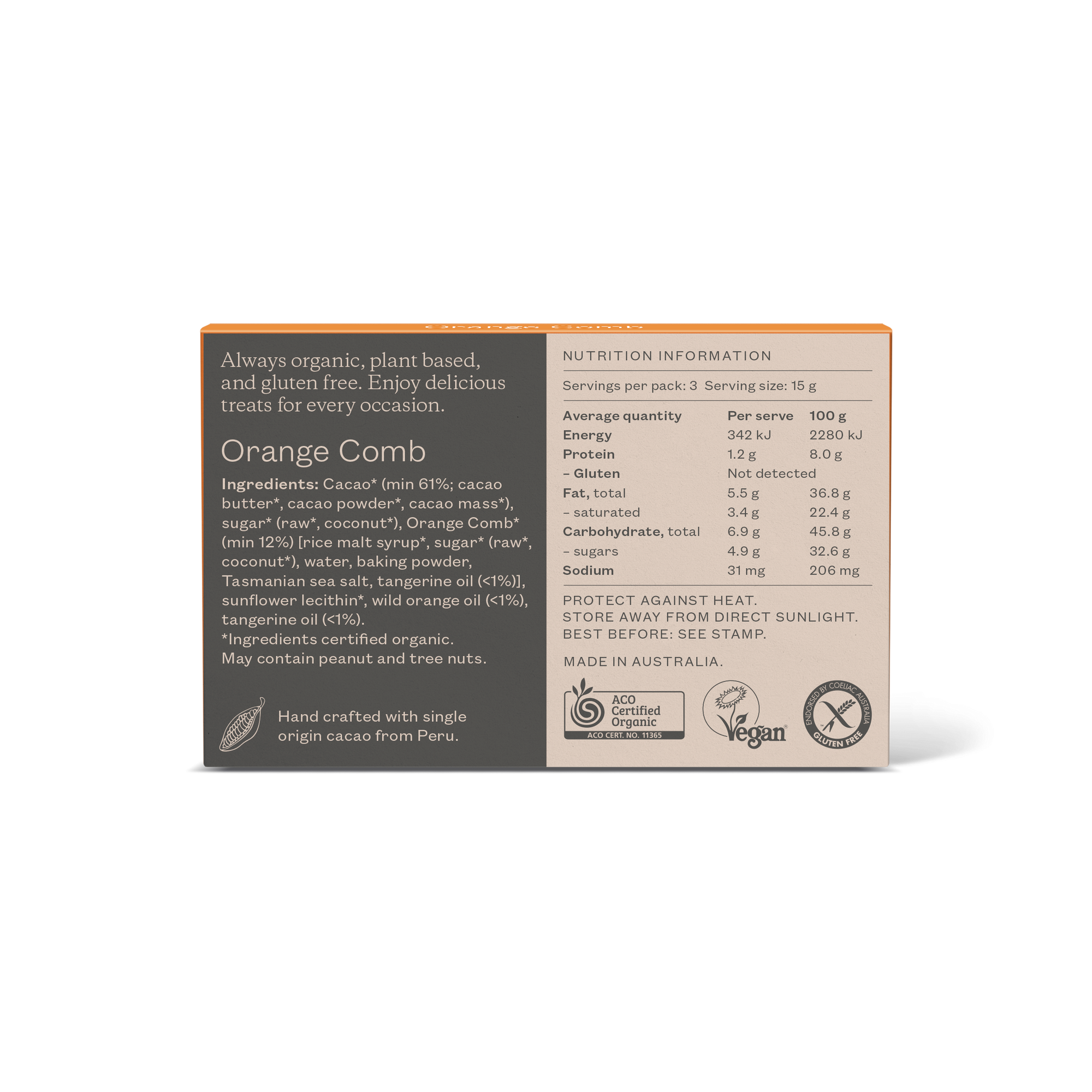 Orange Comb Chocolate