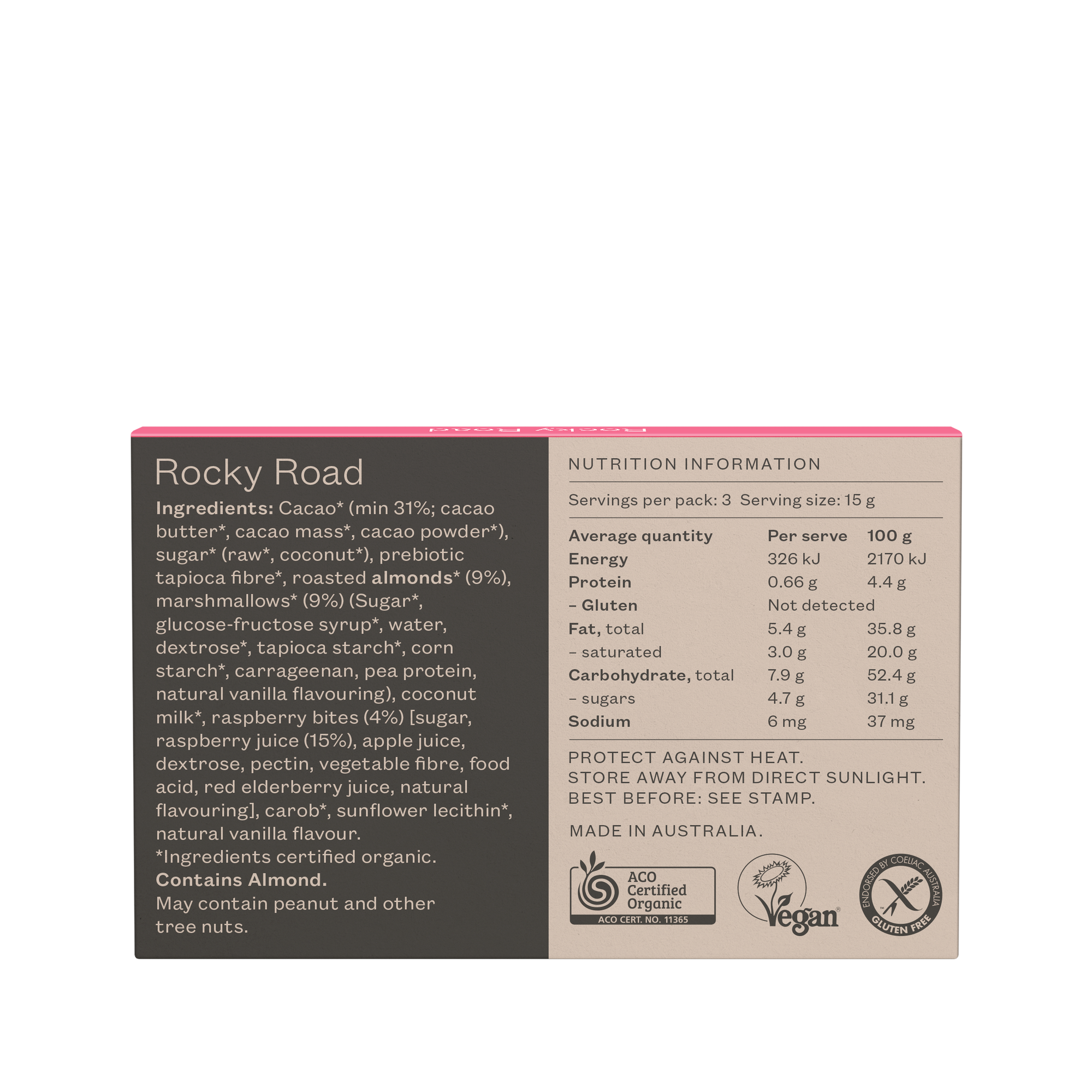 Rocky Road - Pana Organic | Plant based. Gluten Free. Delicious.