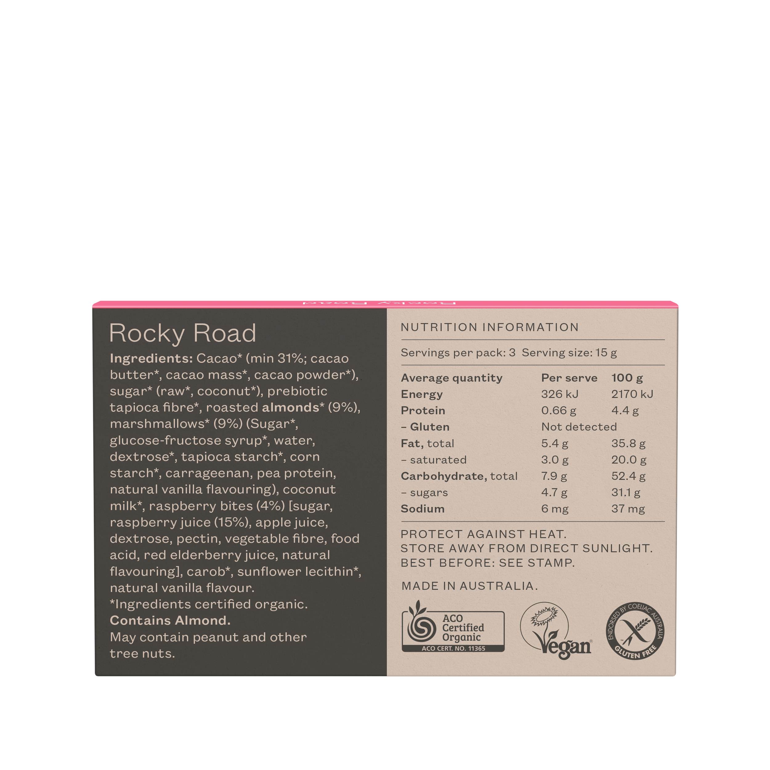 Rocky Road - Pana Organic | Plant based. Gluten Free. Delicious.