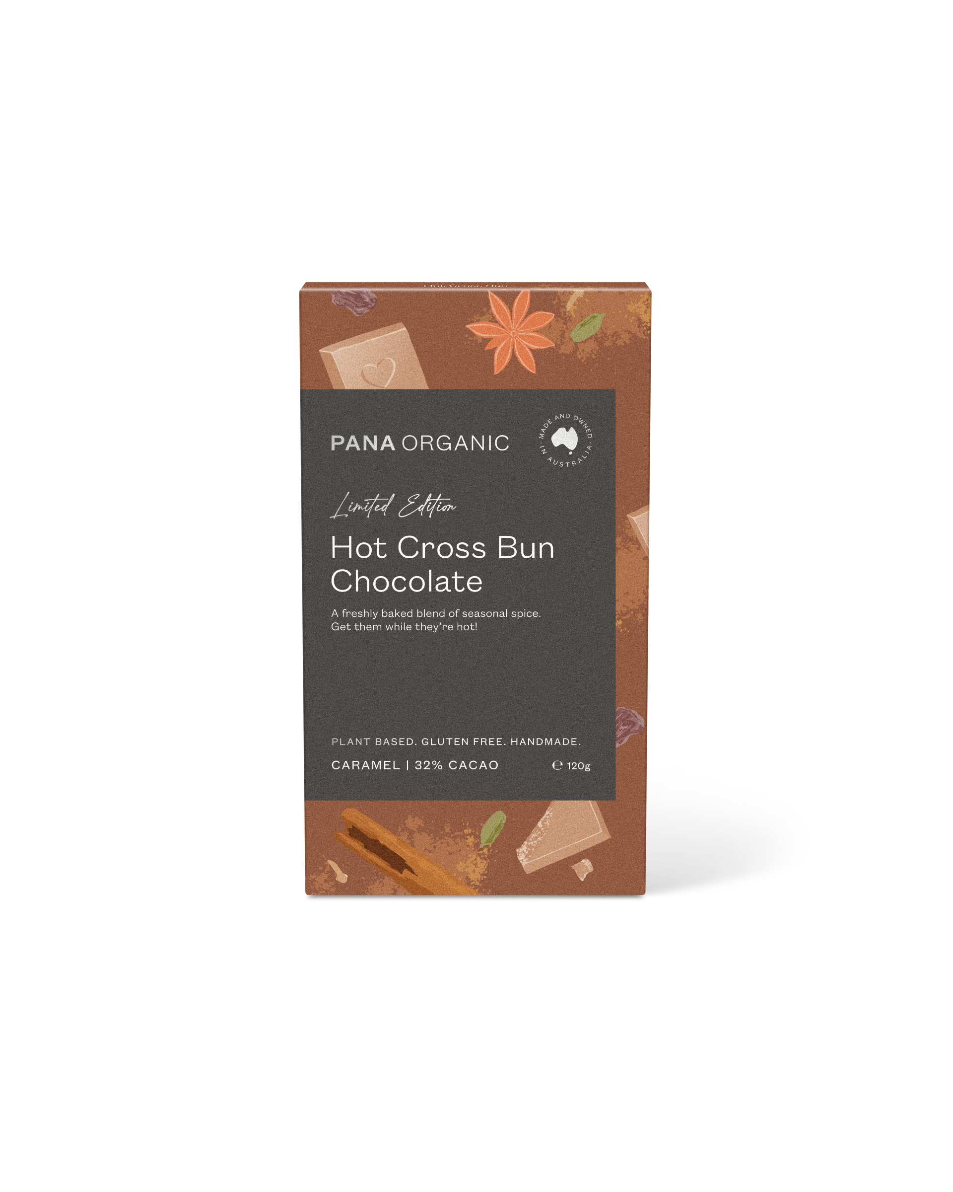 Hot Cross Bun Caramel Chocolate - Limited Edition