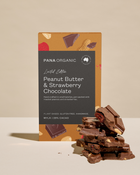 Handmade Pana Organic Peanut Butter & Strawberry Chocolate