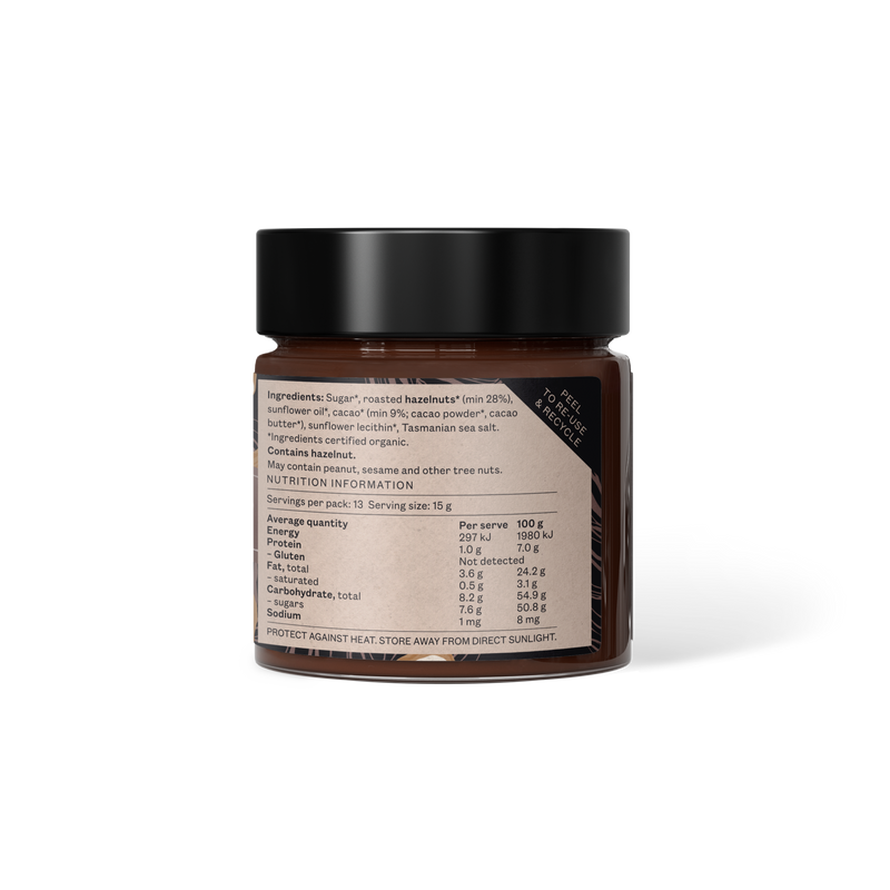 Crunchy Hazelnut Chocolate Spread