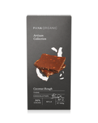 Thin and crispy chocolate with delicate coconut flakes.