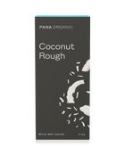 A tropical delight featuring smooth mylk chocolate with delicate toasted coconut flakes.