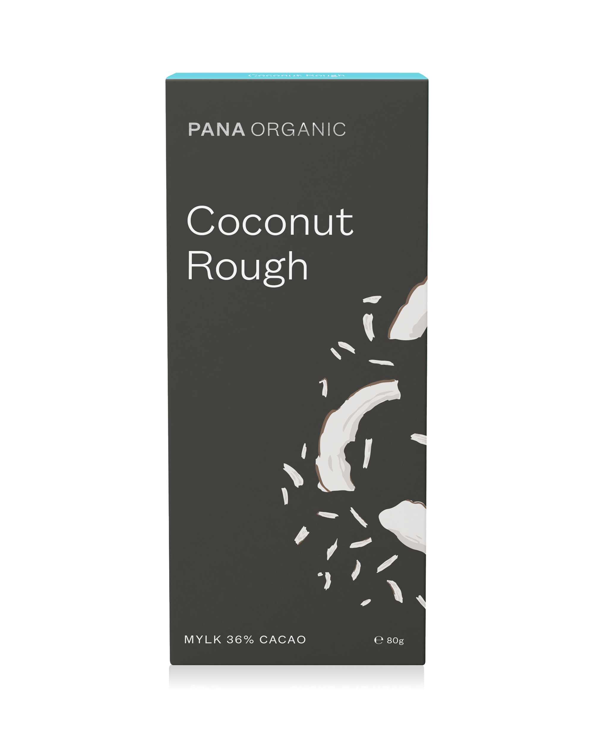 A tropical delight featuring smooth mylk chocolate with delicate toasted coconut flakes.