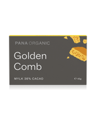 A crunchy golden honeycomb chocolate with smooth Pana chocolate