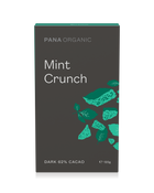 A rich, crunchy dark chocolate with a refreshing minty twist.