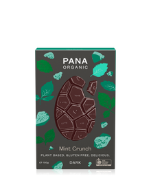 A sustainable flat chocolate bar made with smooth mylk chocolate and crunchy golden honeycomb pieces, crafted with cacao powder and minimal packaging for an eco-friendly indulgence.