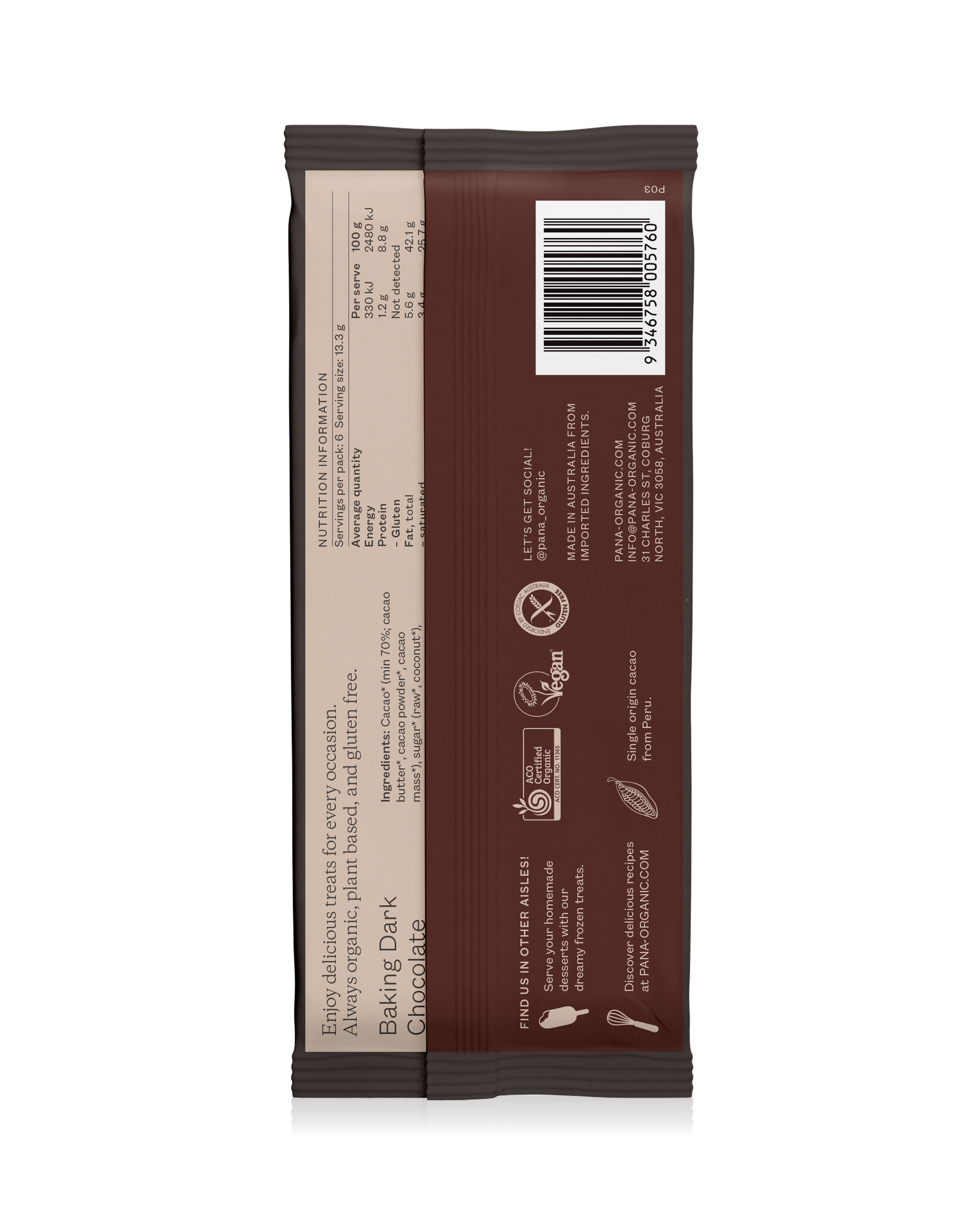 A premium baking bundle featuring single-origin organic chocolate, perfect for enhancing cookies, cakes, luxury cocao and other decadent desserts.
