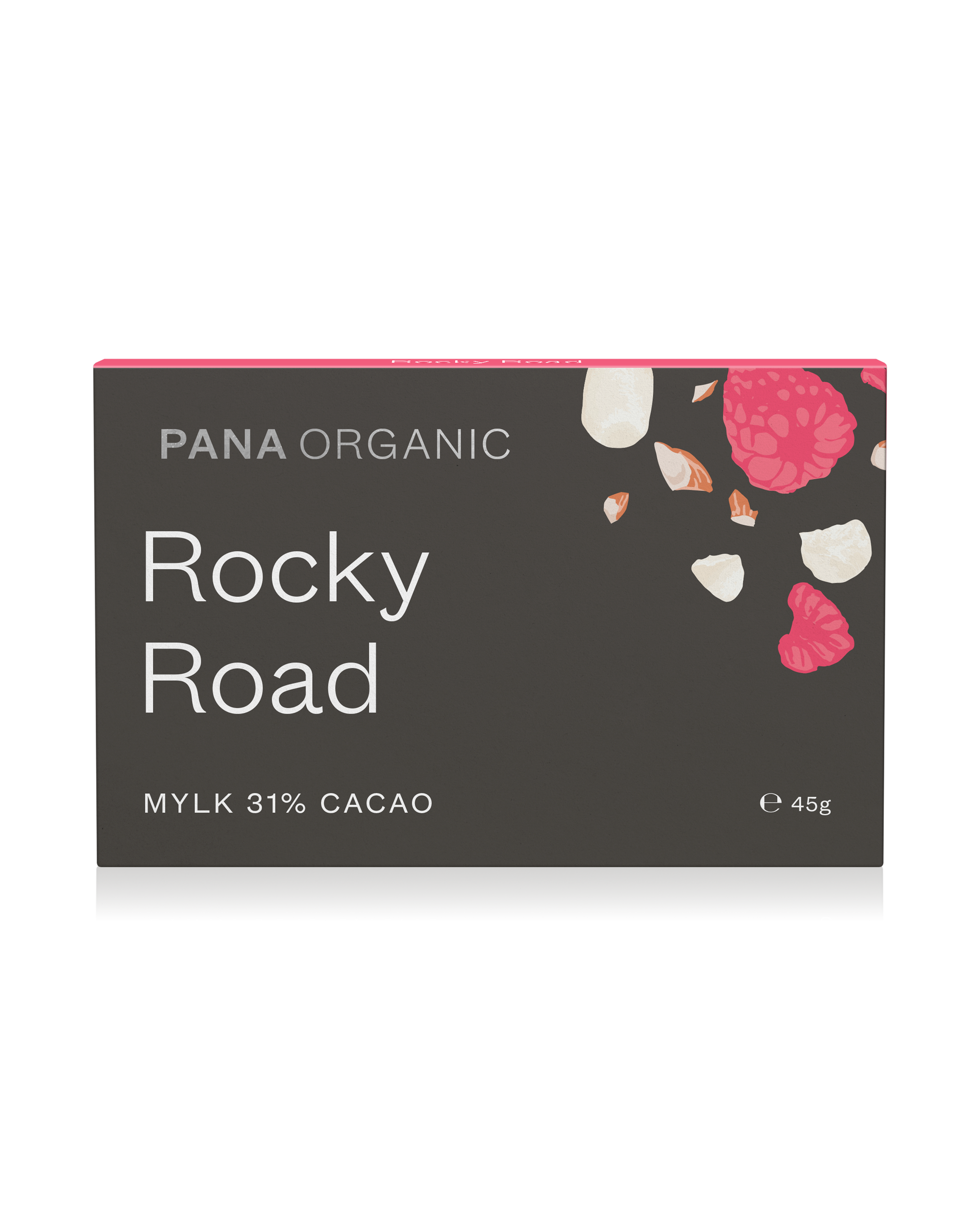 A plant-based and gluten-free rocky road chocolate treat.