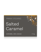 A perfect balance of sweet and salty caramel chocolate, made with organic and plant-based ingredients.